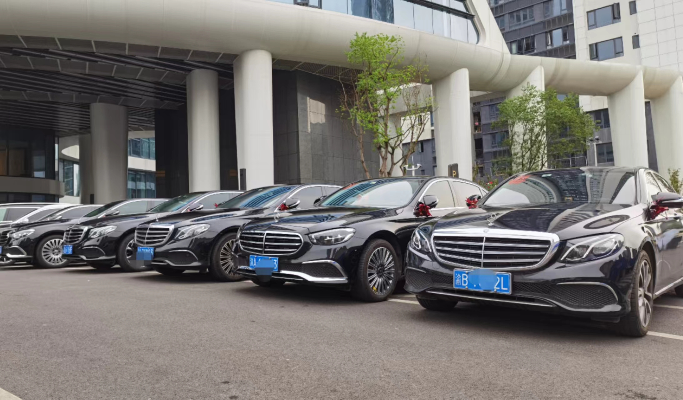 婚車奔馳E級車隊